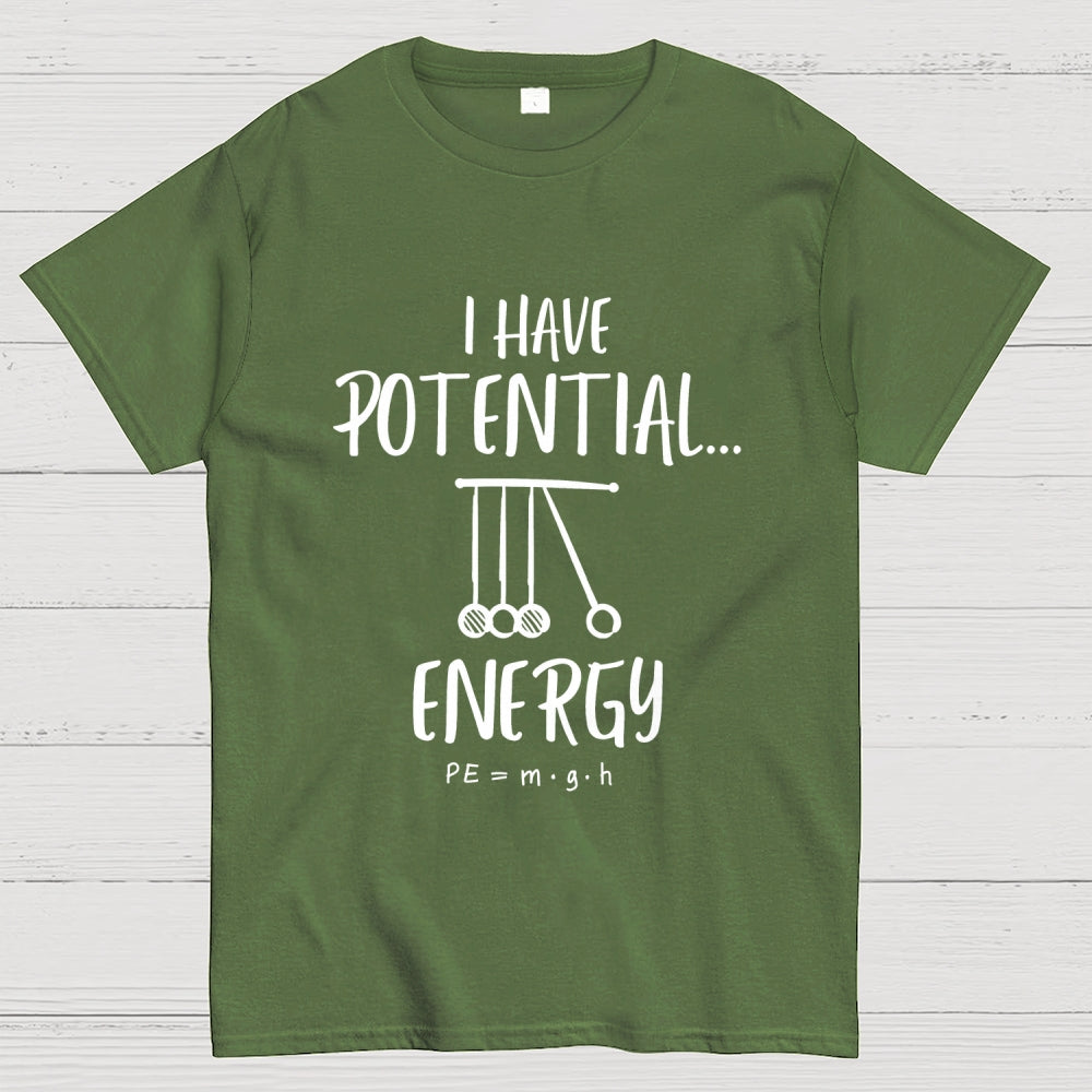 Potential Energy Physics  T-Shirt