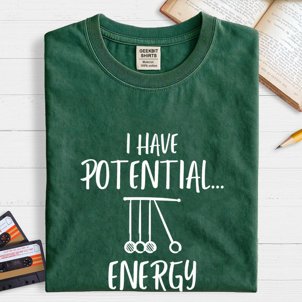 Potential Energy Physics  T-Shirt