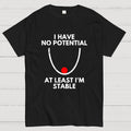 I Have No Potential At Least I'm Stable  T-Shirt