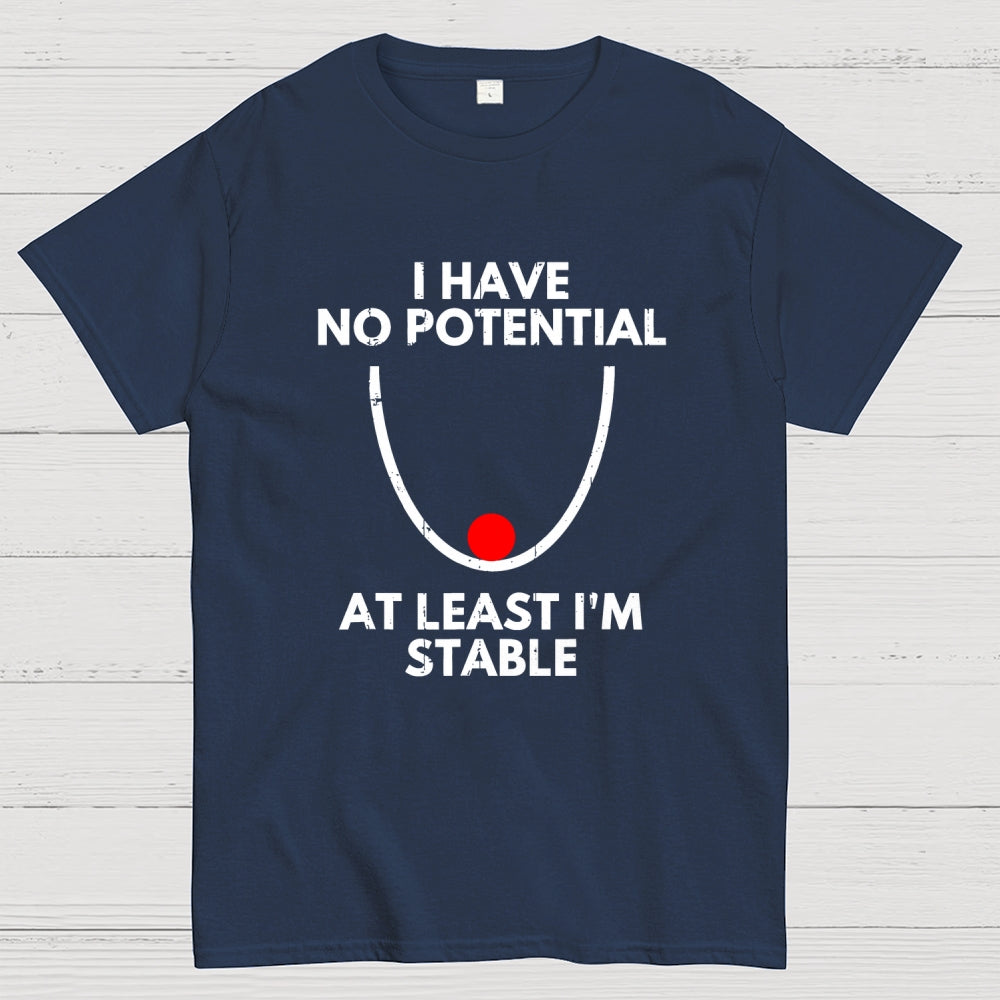 I Have No Potential At Least I'm Stable  T-Shirt