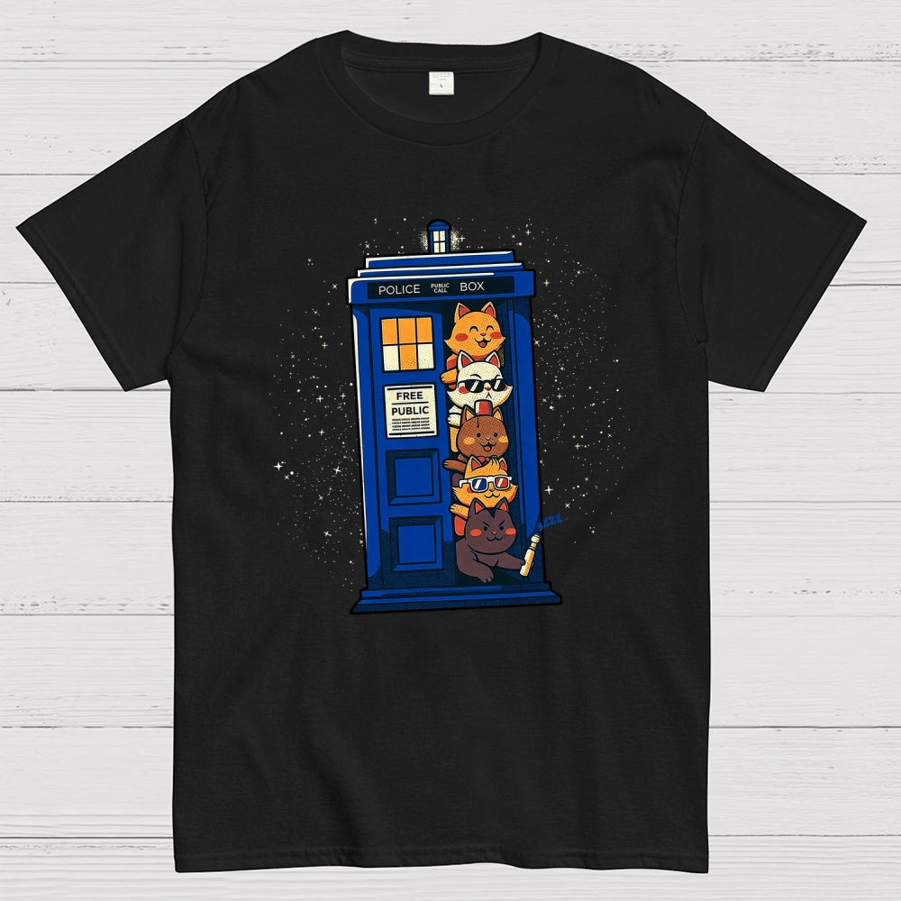 Tardis Cats  T-Shirt