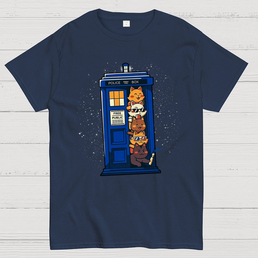 Tardis Cats  T-Shirt