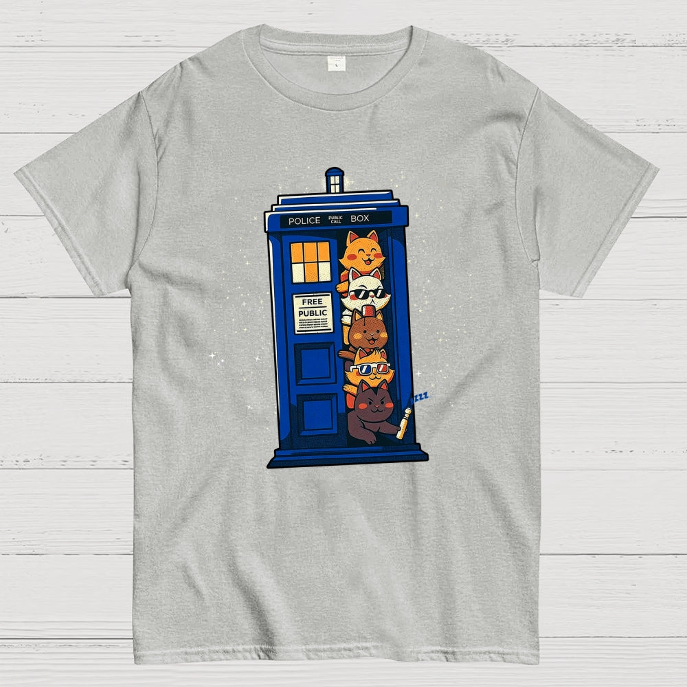 Tardis Cats  T-Shirt