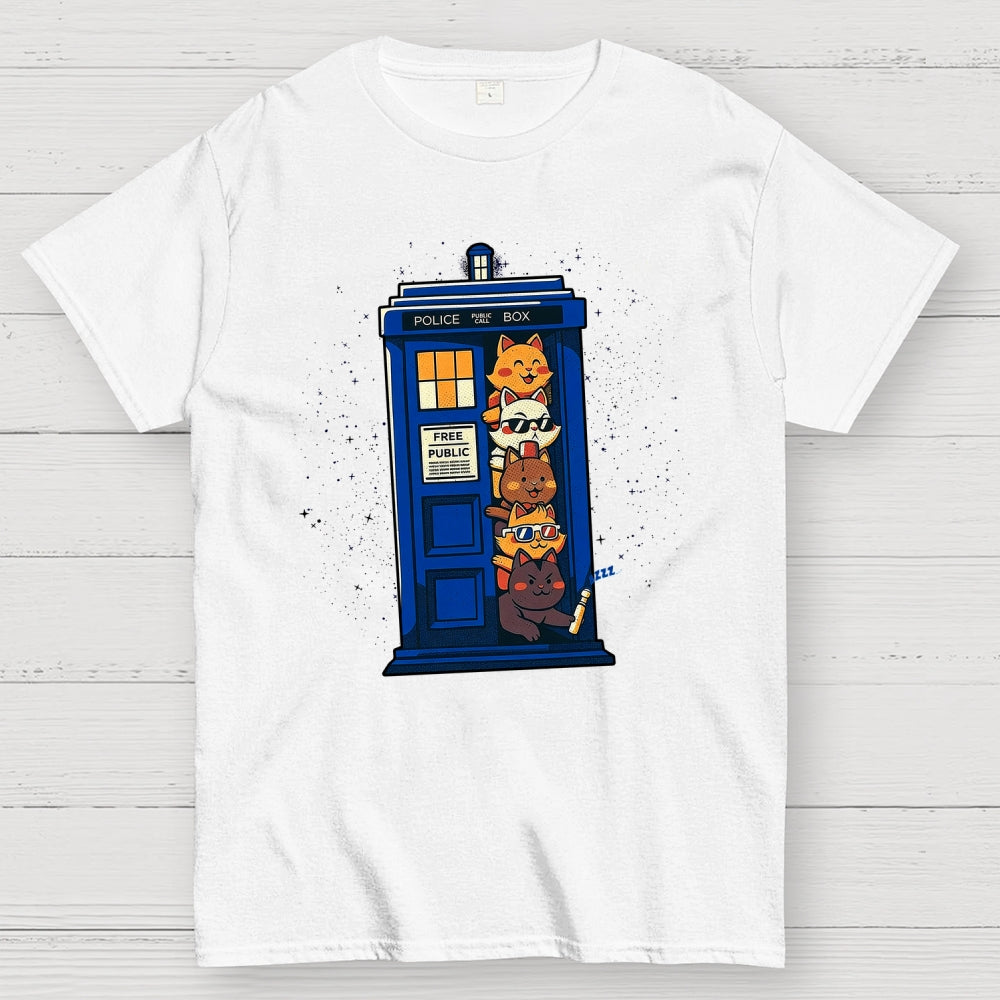 Tardis Cats  T-Shirt