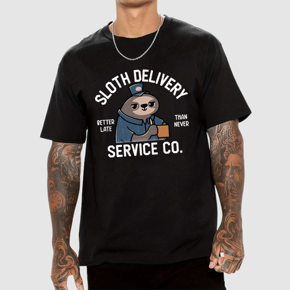 Sloth Delivery Service Co  T-Shirt