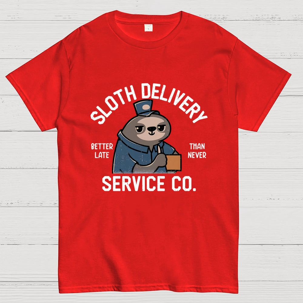 Sloth Delivery Service Co  T-Shirt