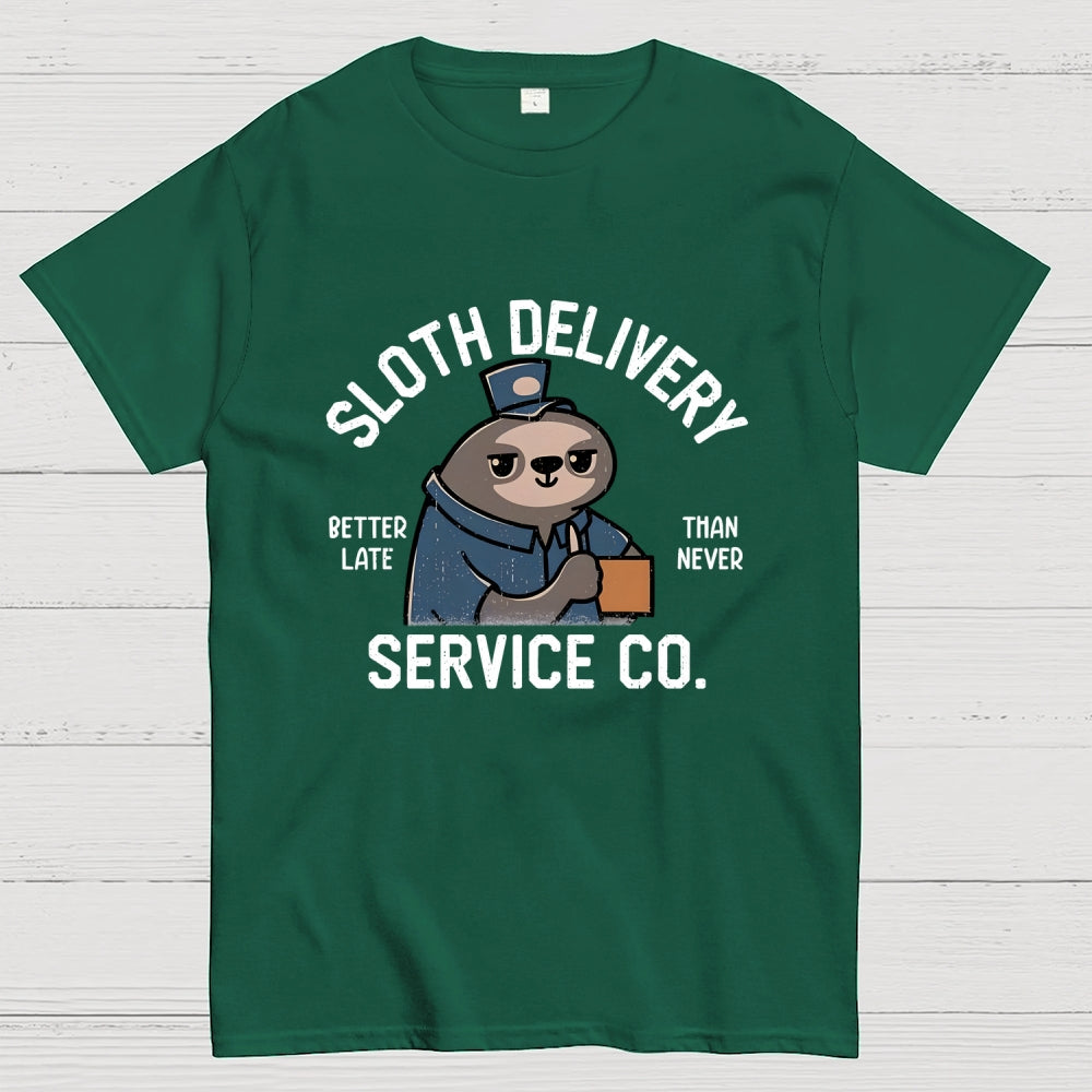 Sloth Delivery Service Co  T-Shirt