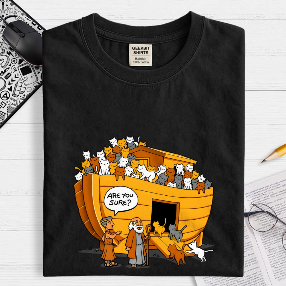 Noah's Ark Cat  T-Shirt