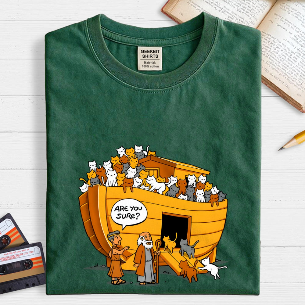 Noah's Ark Cat  T-Shirt
