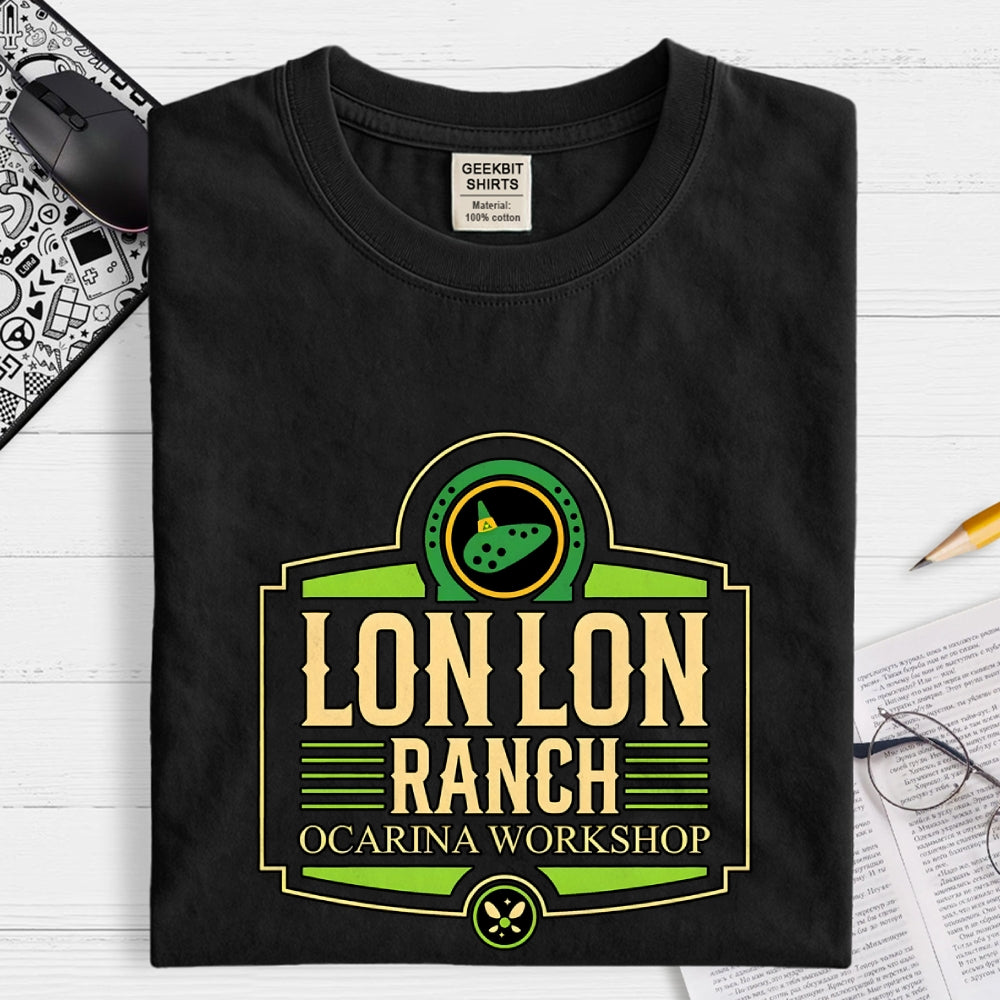 Lon Lon Ranch Ocarina Workshop  T-Shirt