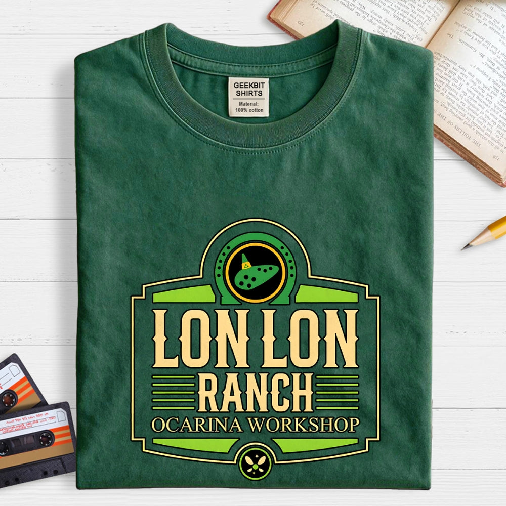 Lon Lon Ranch Ocarina Workshop  T-Shirt