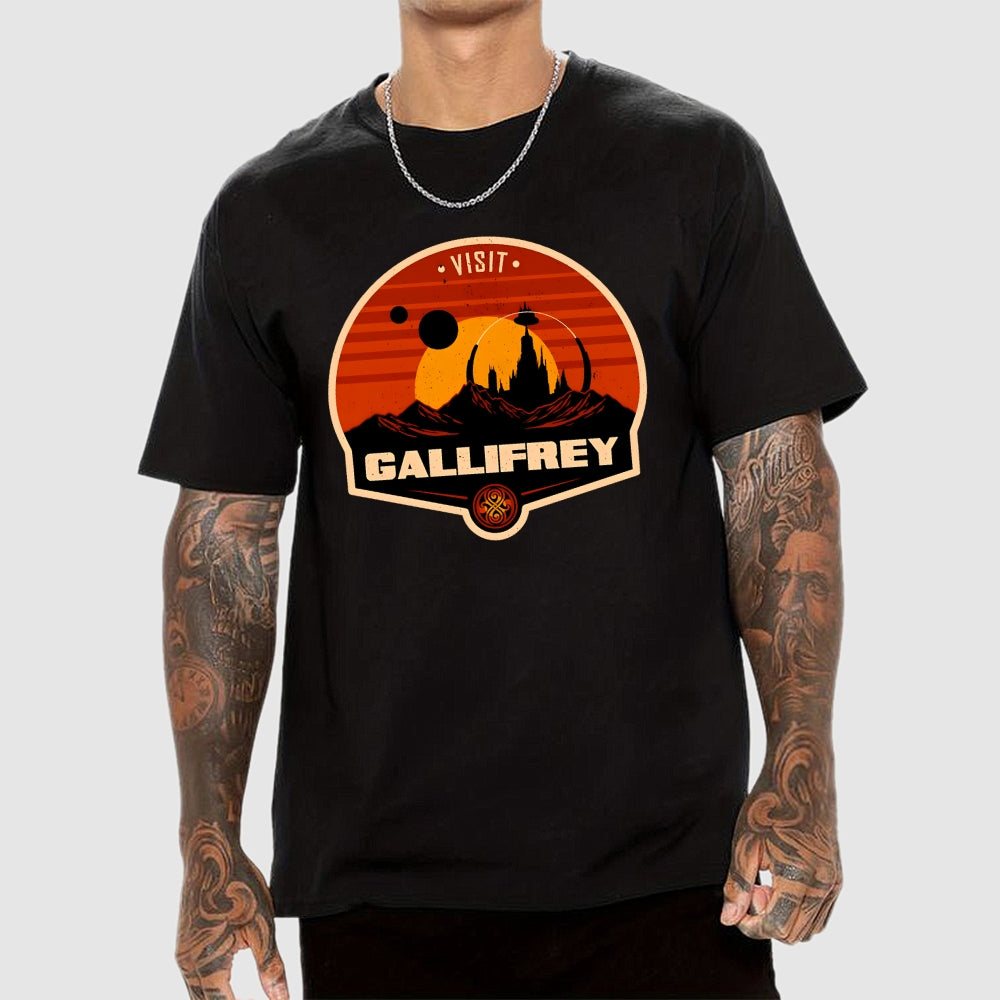 Chrono Citadel World Retro Sci Fi  T-Shirt