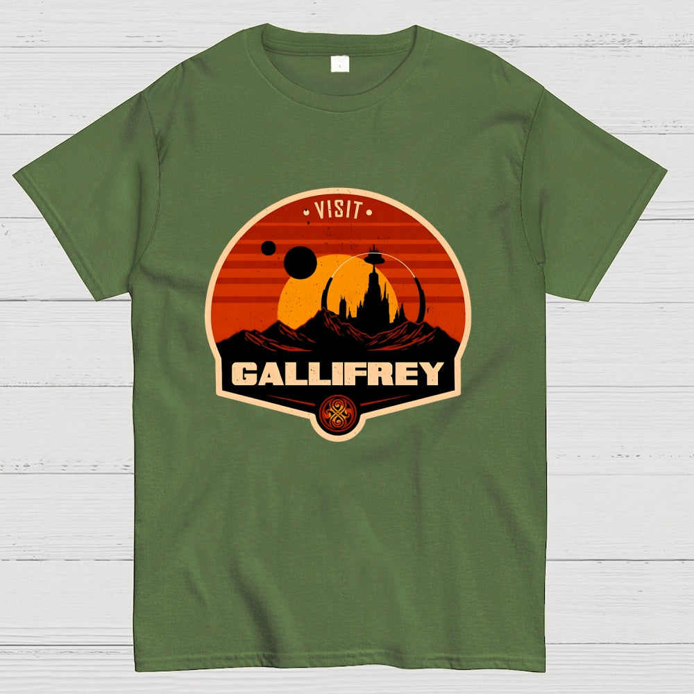 Chrono Citadel World Retro Sci Fi  T-Shirt