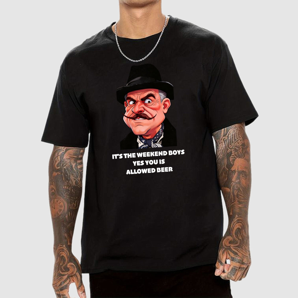It's The Weekend Boys Yes You Is Allowed Beer  T-Shirt