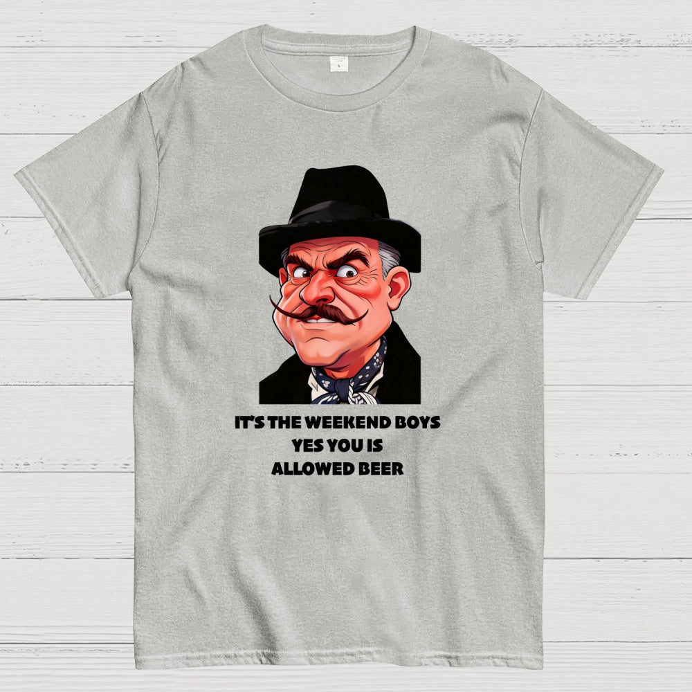 It's The Weekend Boys Yes You Is Allowed Beer  T-Shirt