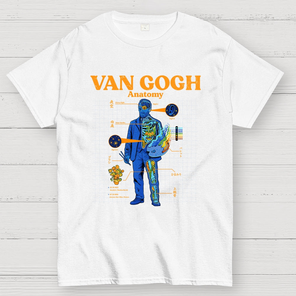 Van Goghs Anatomy  T-Shirt