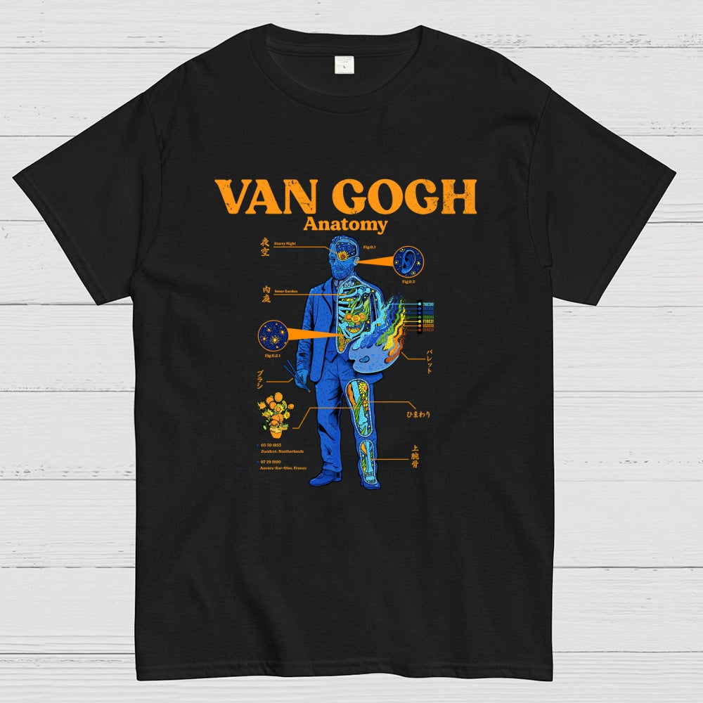 Van Goghs Anatomy  T-Shirt
