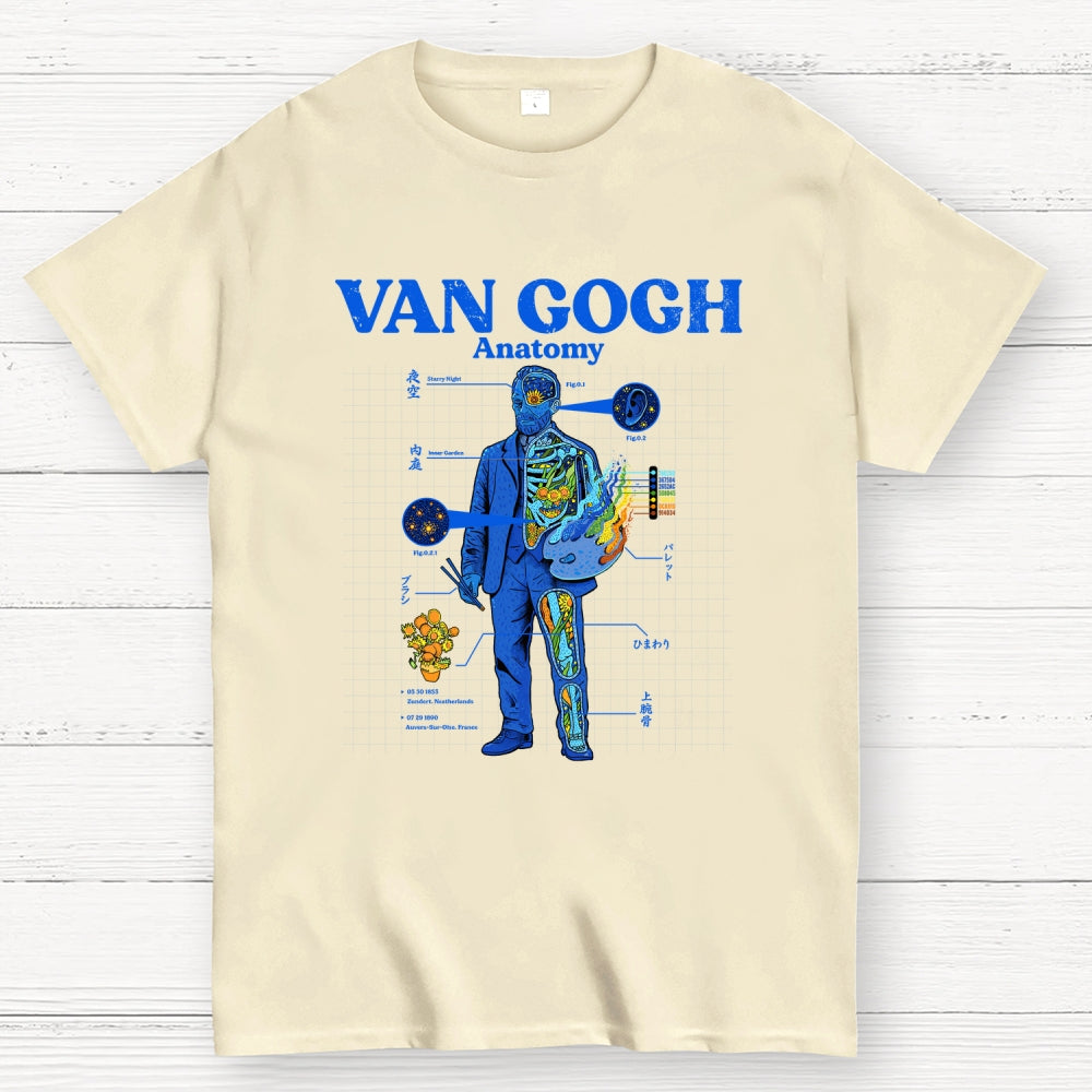 Van Goghs Anatomy  T-Shirt