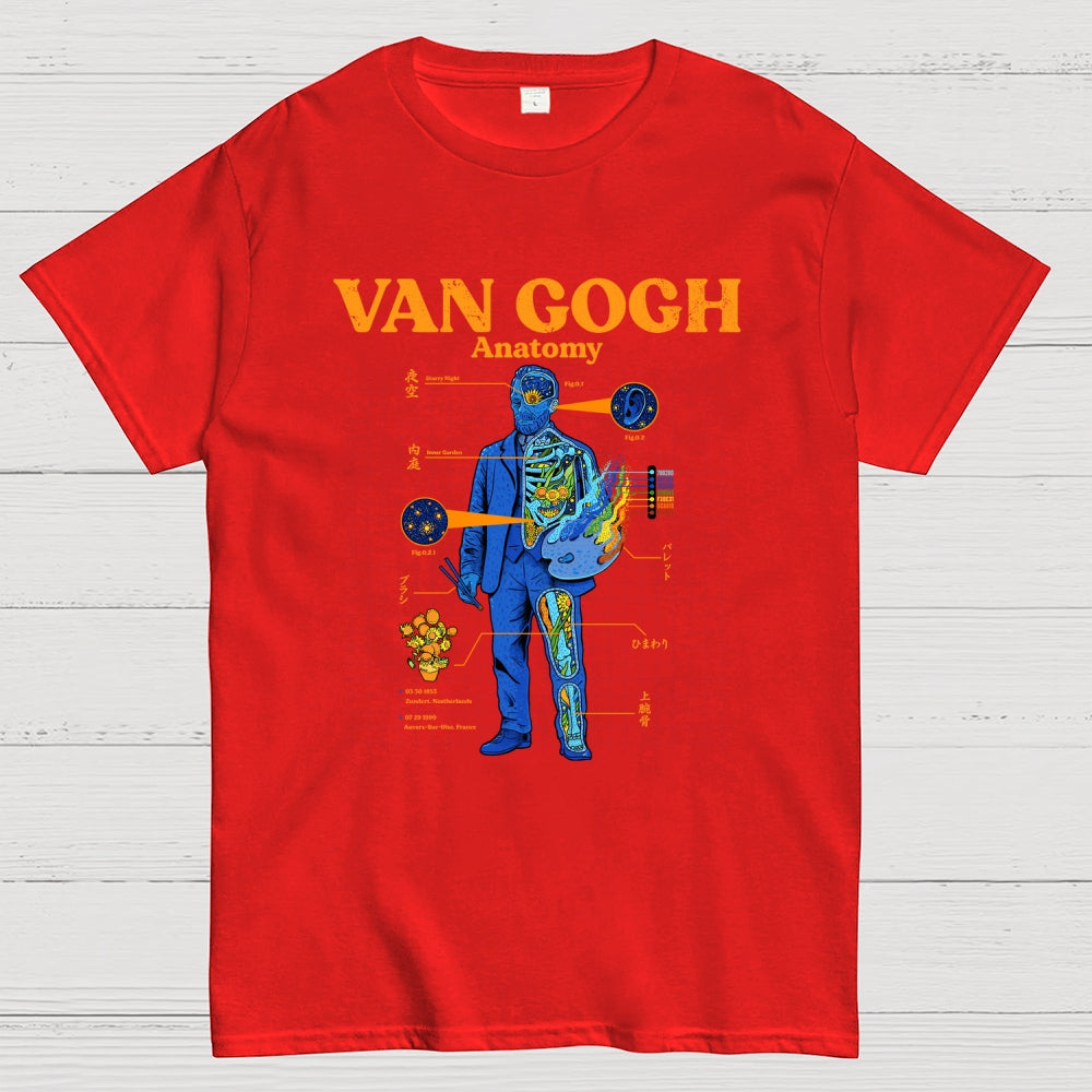Van Goghs Anatomy  T-Shirt