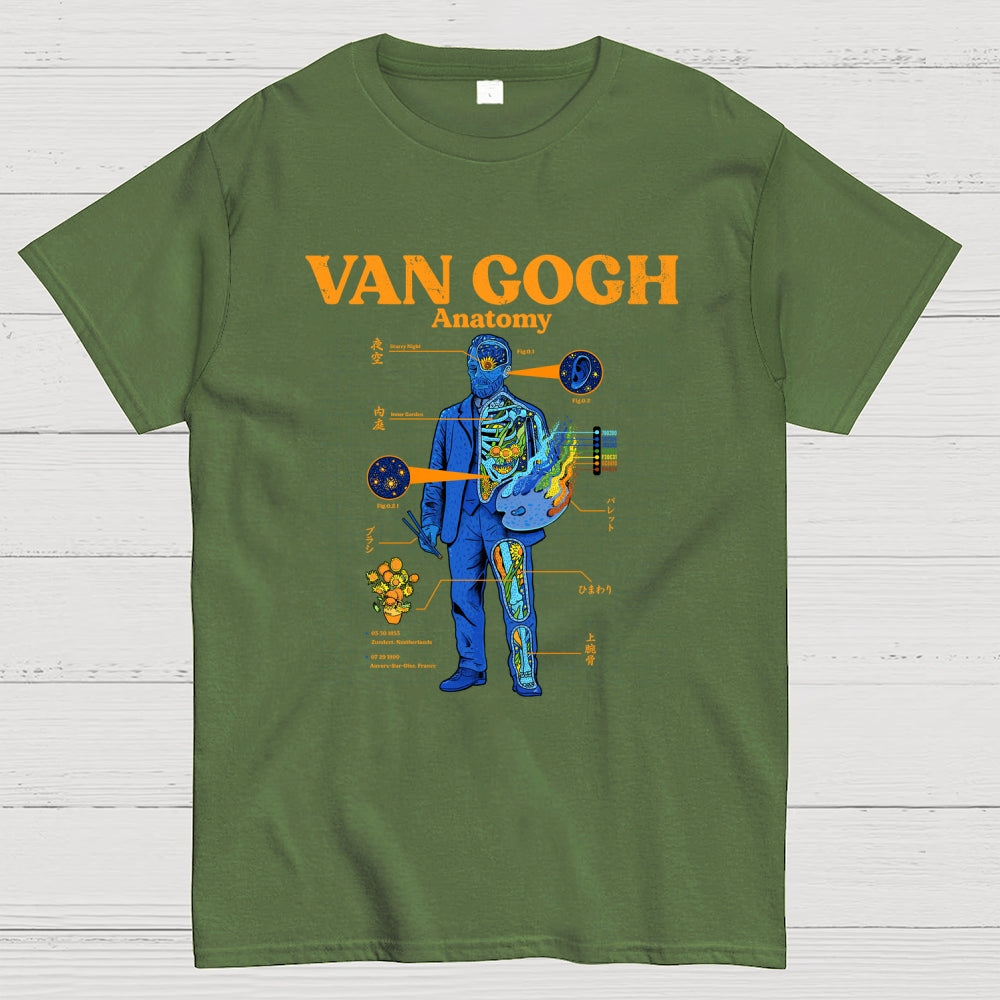 Van Goghs Anatomy  T-Shirt