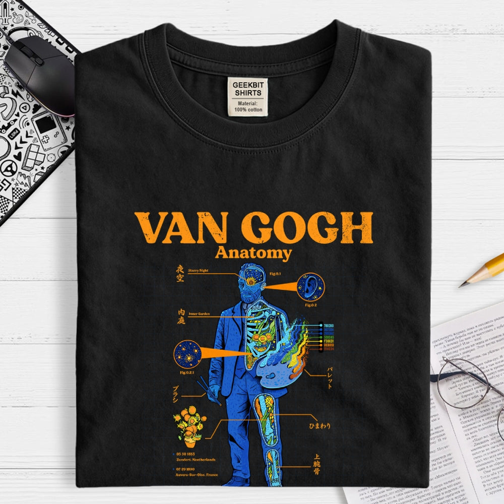 Van Goghs Anatomy  T-Shirt