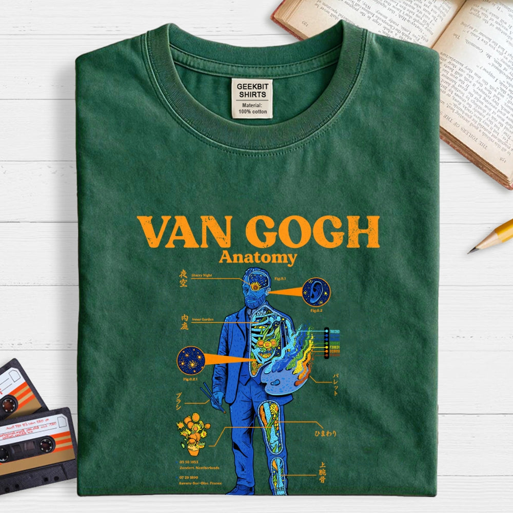 Van Goghs Anatomy  T-Shirt