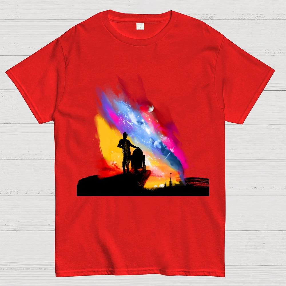 Sunset On Tatooine  T-Shirt