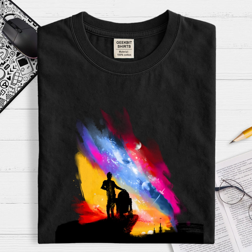 Sunset On Tatooine  T-Shirt