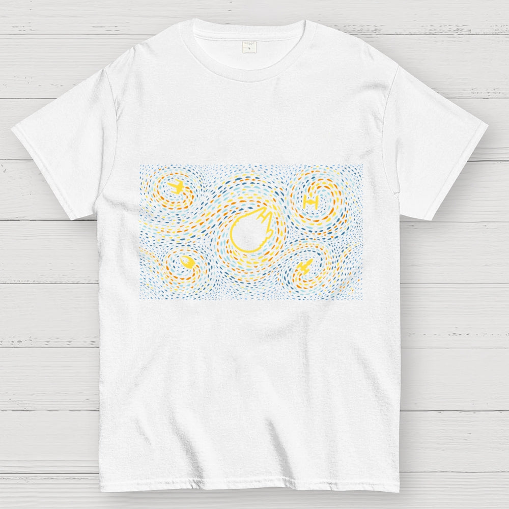 Starry Spaceships  T-Shirt