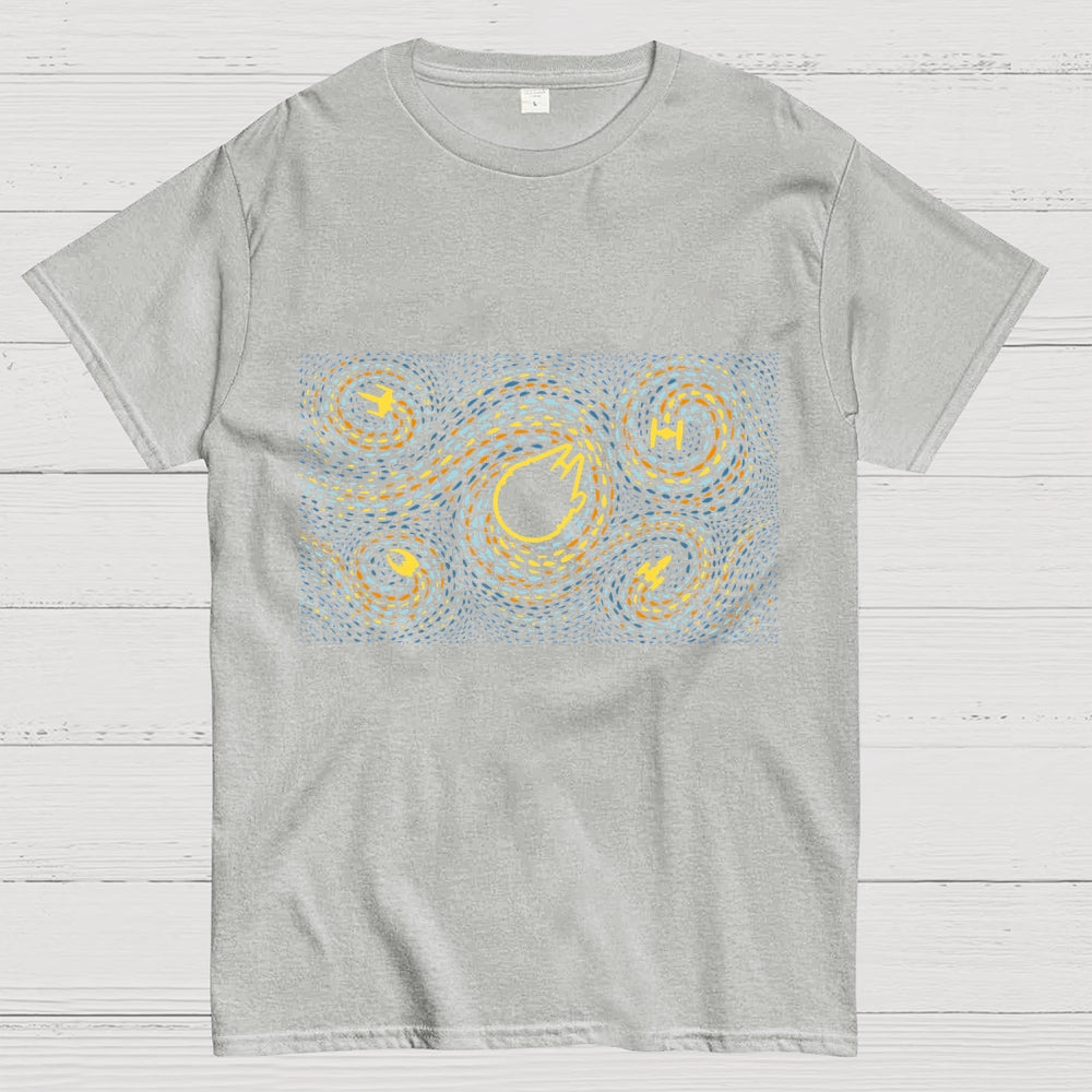 Starry Spaceships  T-Shirt
