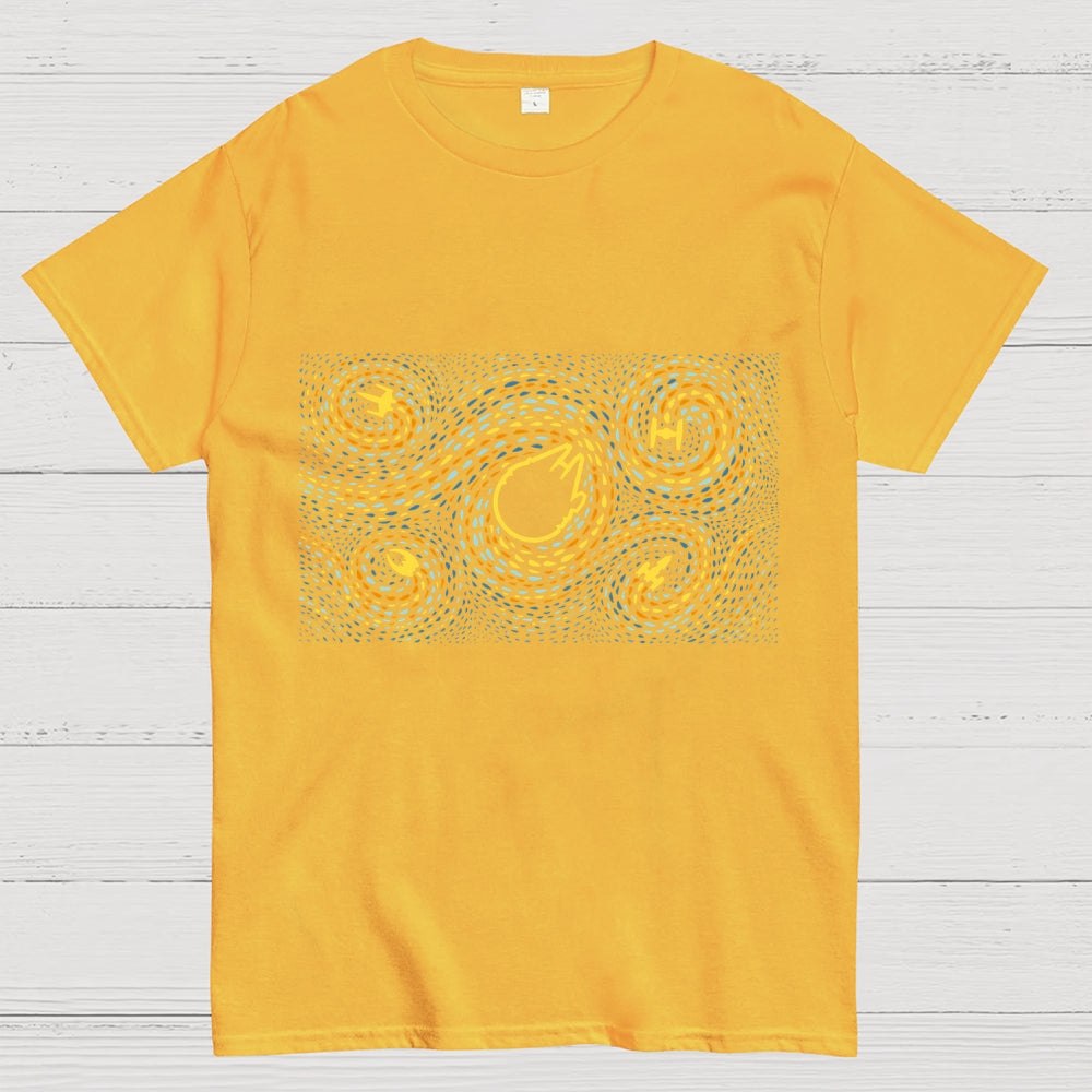 Starry Spaceships  T-Shirt