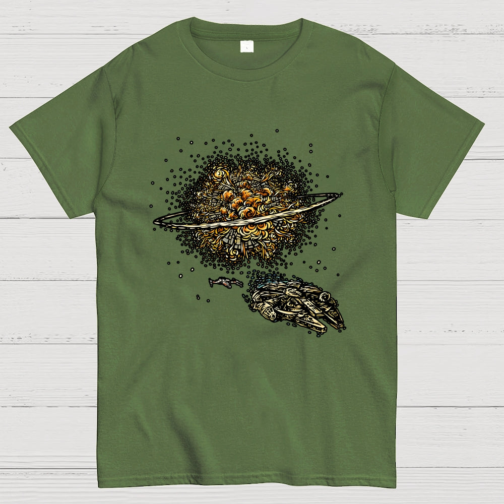 Starry Explosion (Van Gogh Style)  T-Shirt