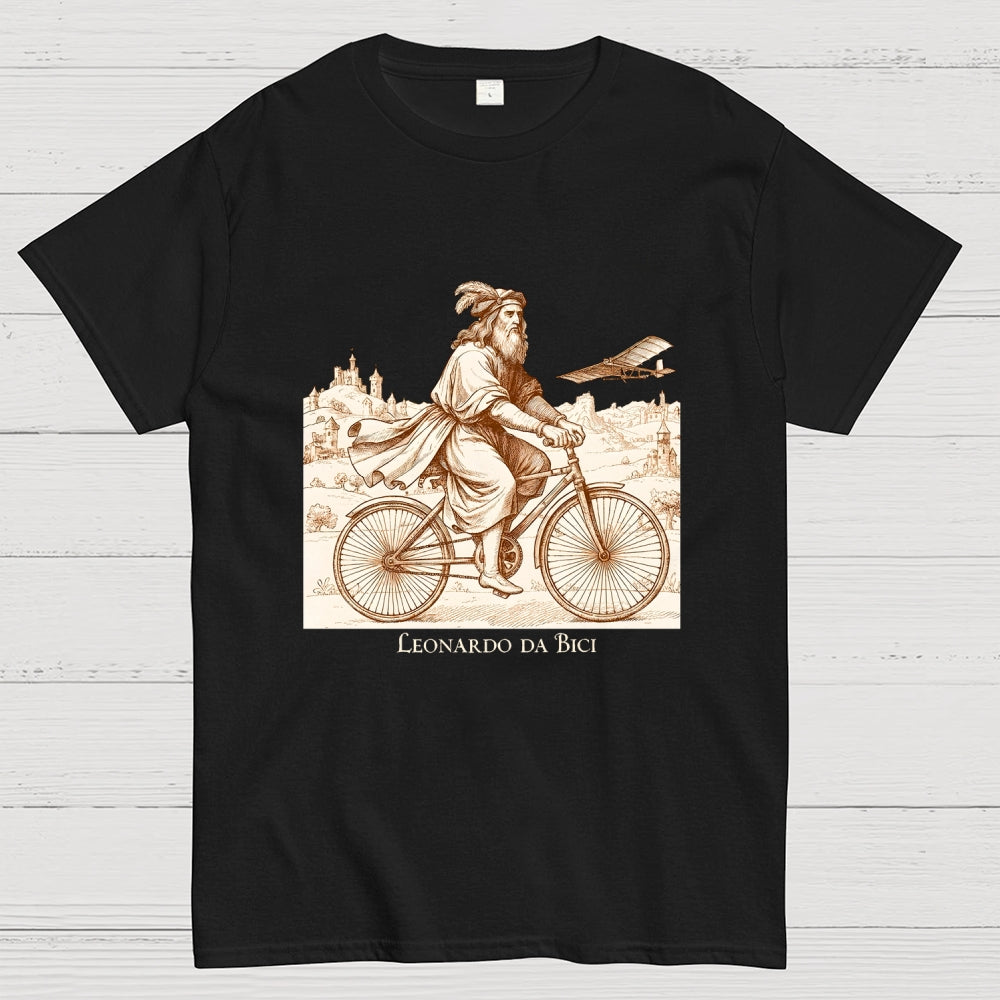 Leonardo Da Bici  T-Shirt