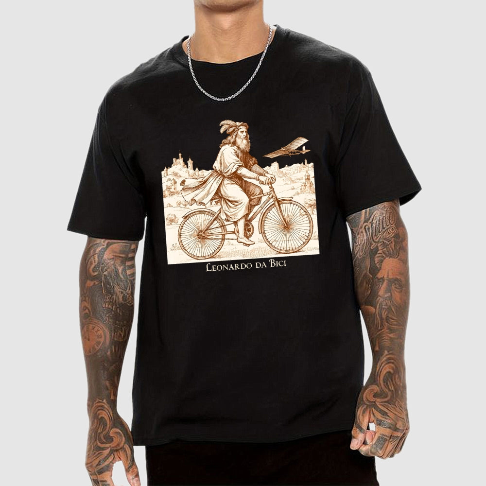 Leonardo Da Bici  T-Shirt
