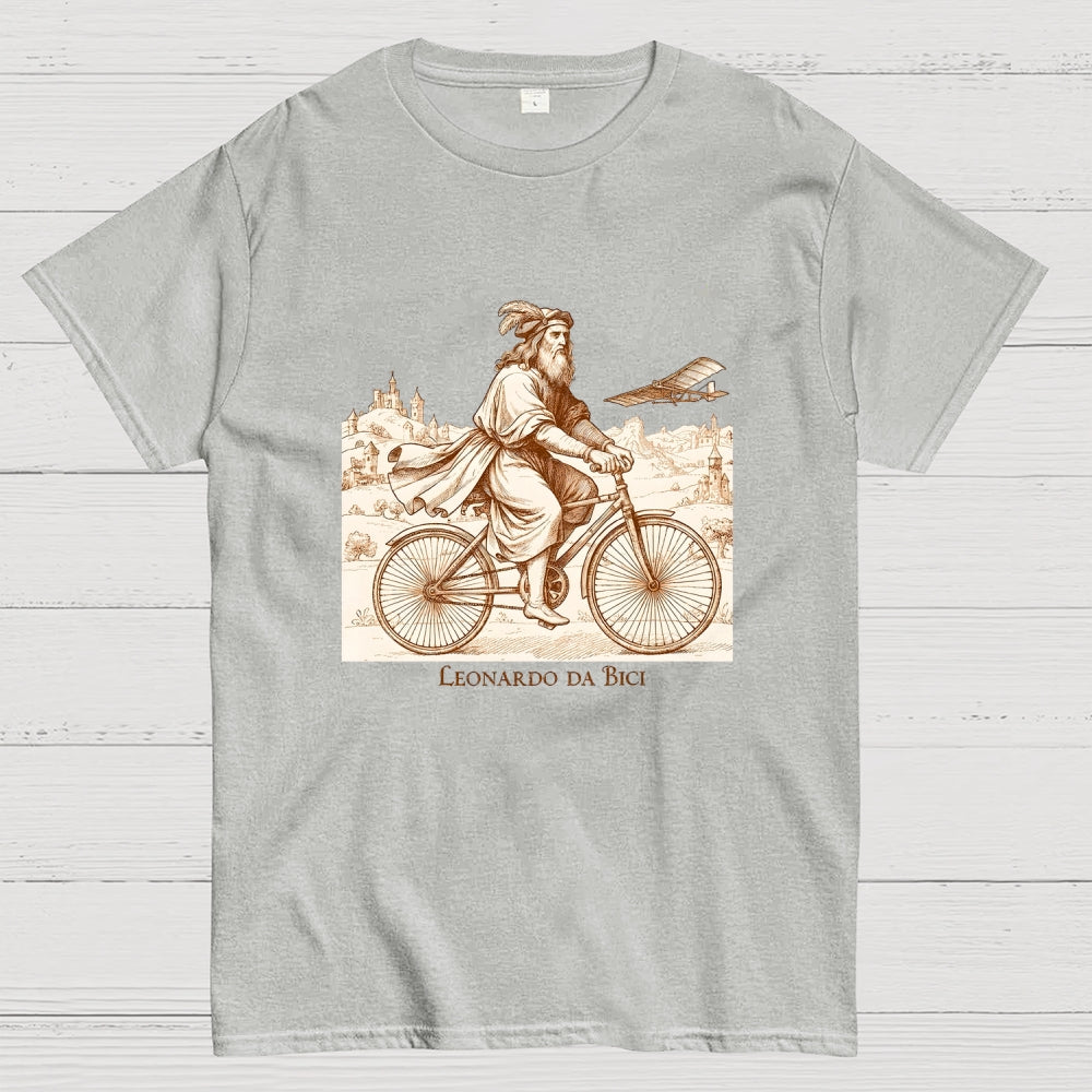 Leonardo Da Bici  T-Shirt
