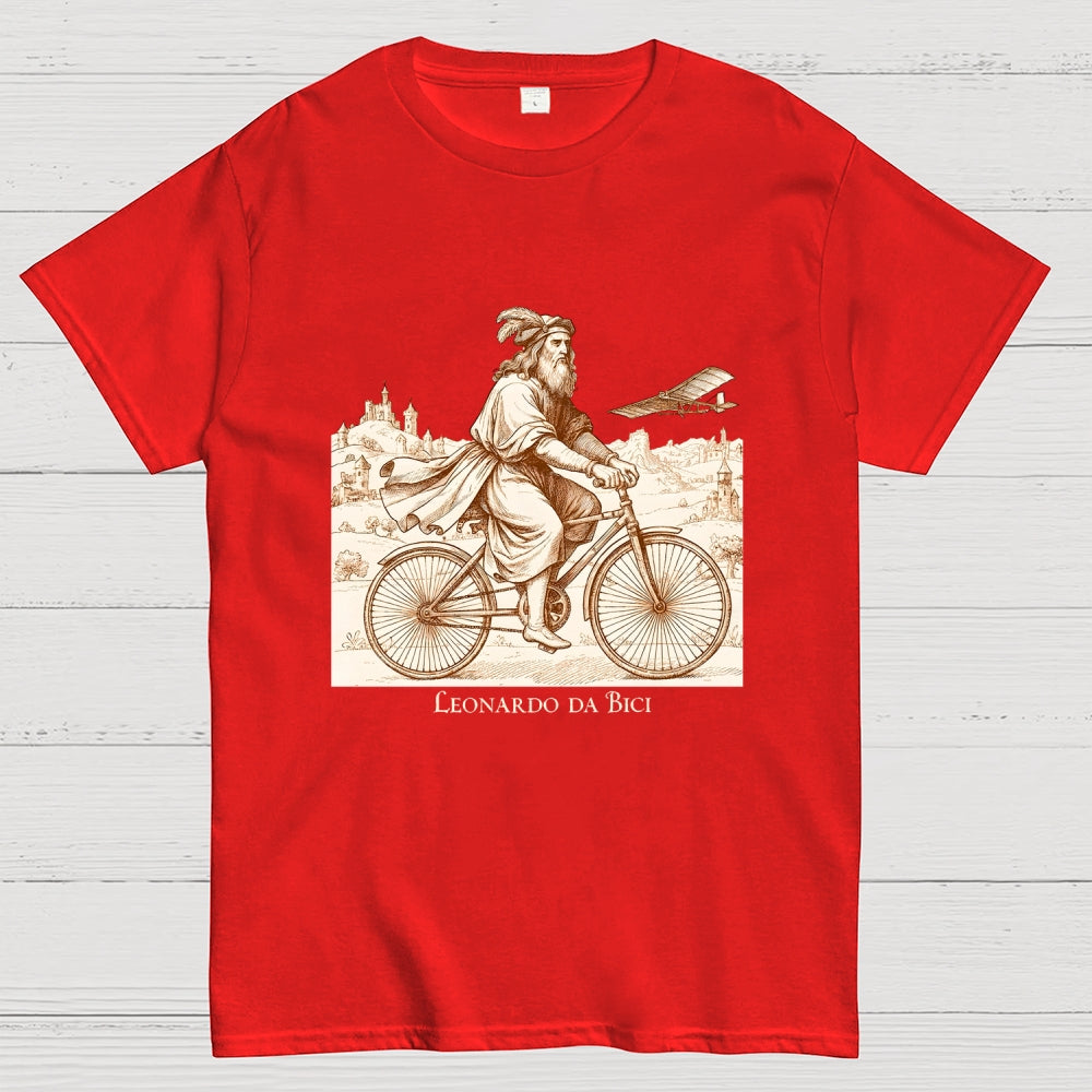 Leonardo Da Bici  T-Shirt