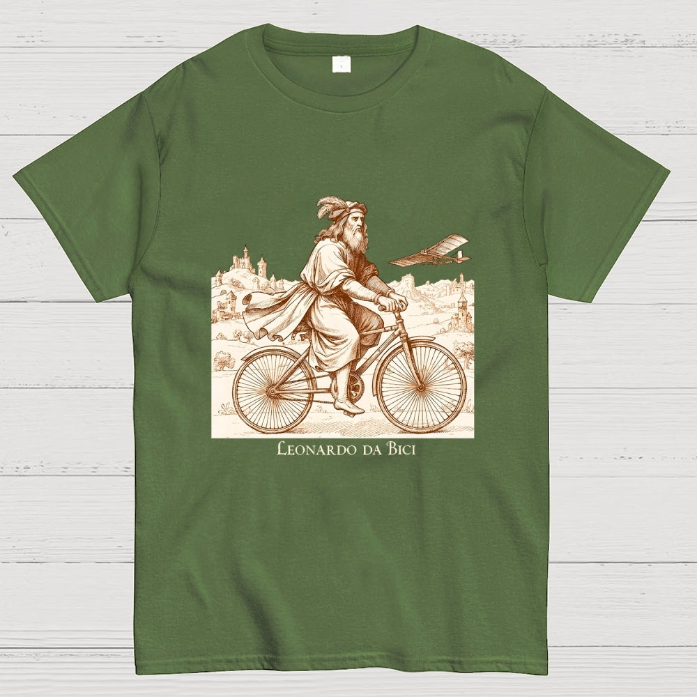 Leonardo Da Bici  T-Shirt