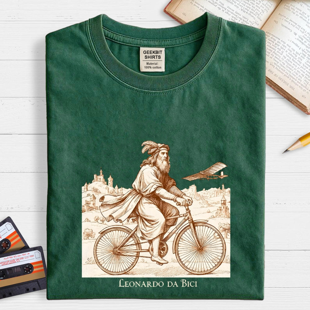 Leonardo Da Bici  T-Shirt