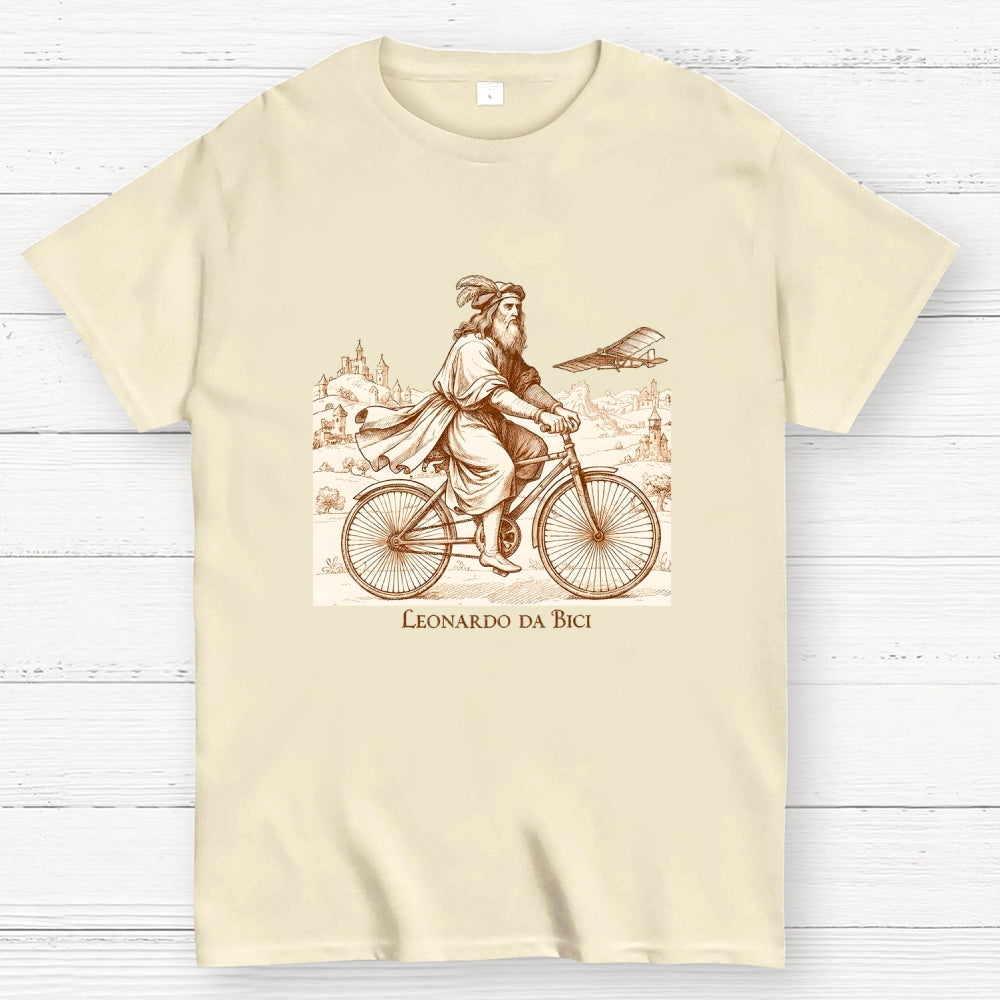 Leonardo Da Bici  T-Shirt