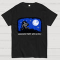 Everything Starts With An Idea — Van Gogh: The Dark Side Of The Starry Night  T-Shirt