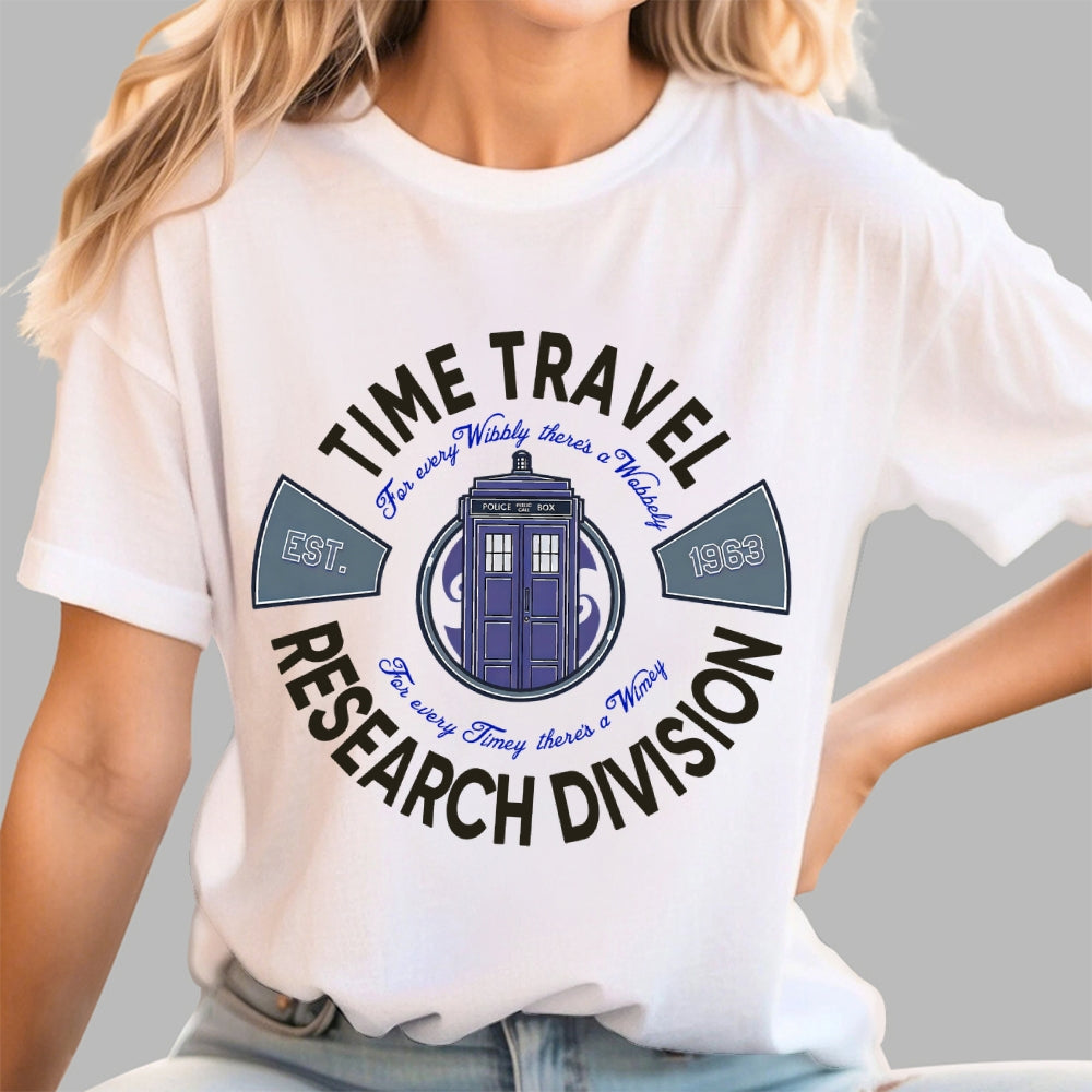 Time Travel Research Division  T-Shirt