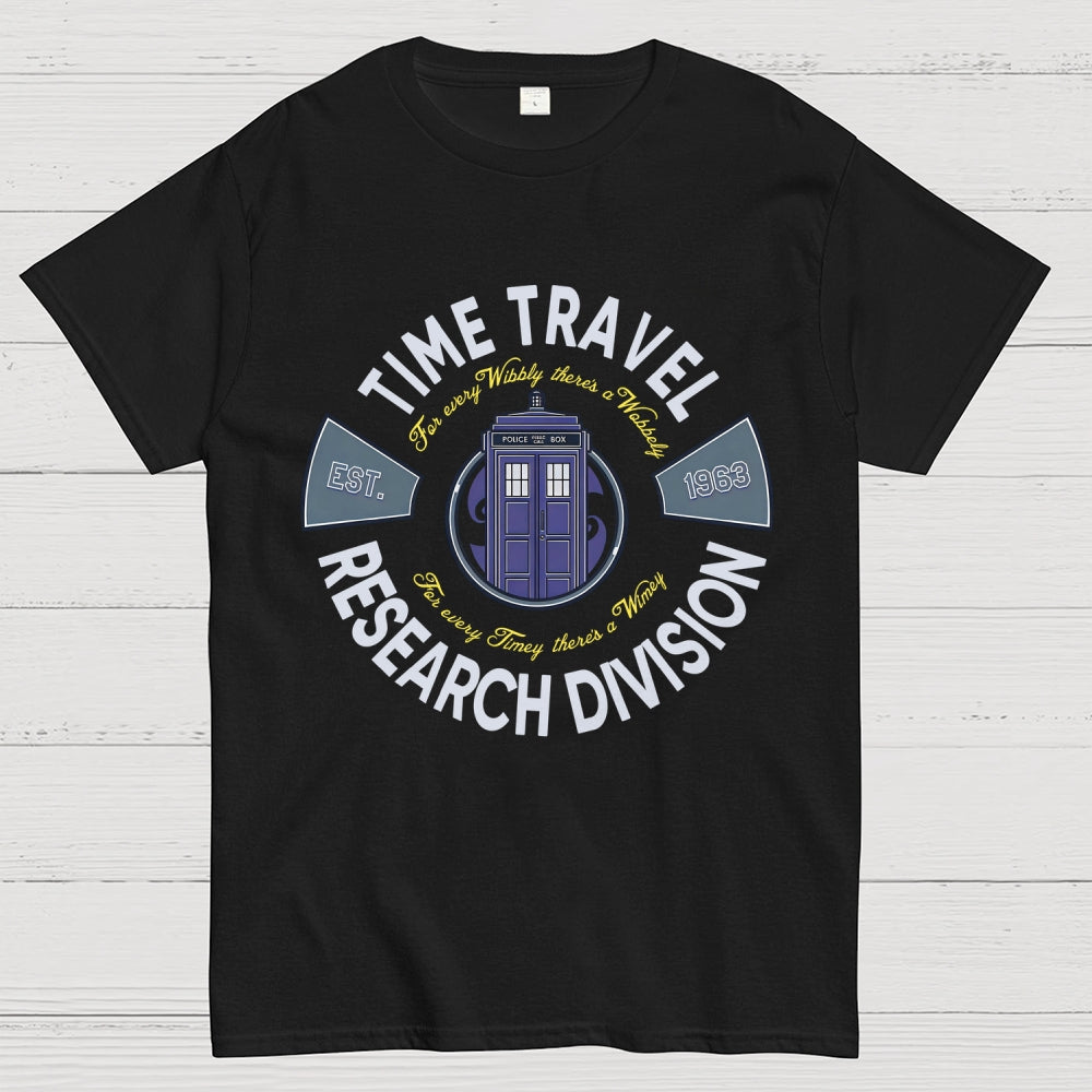 Time Travel Research Division  T-Shirt