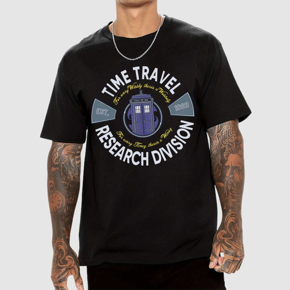 Time Travel Research Division  T-Shirt