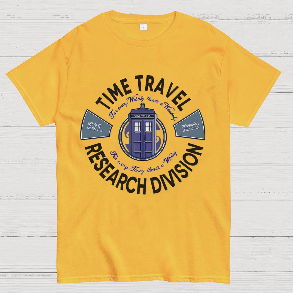 Time Travel Research Division  T-Shirt