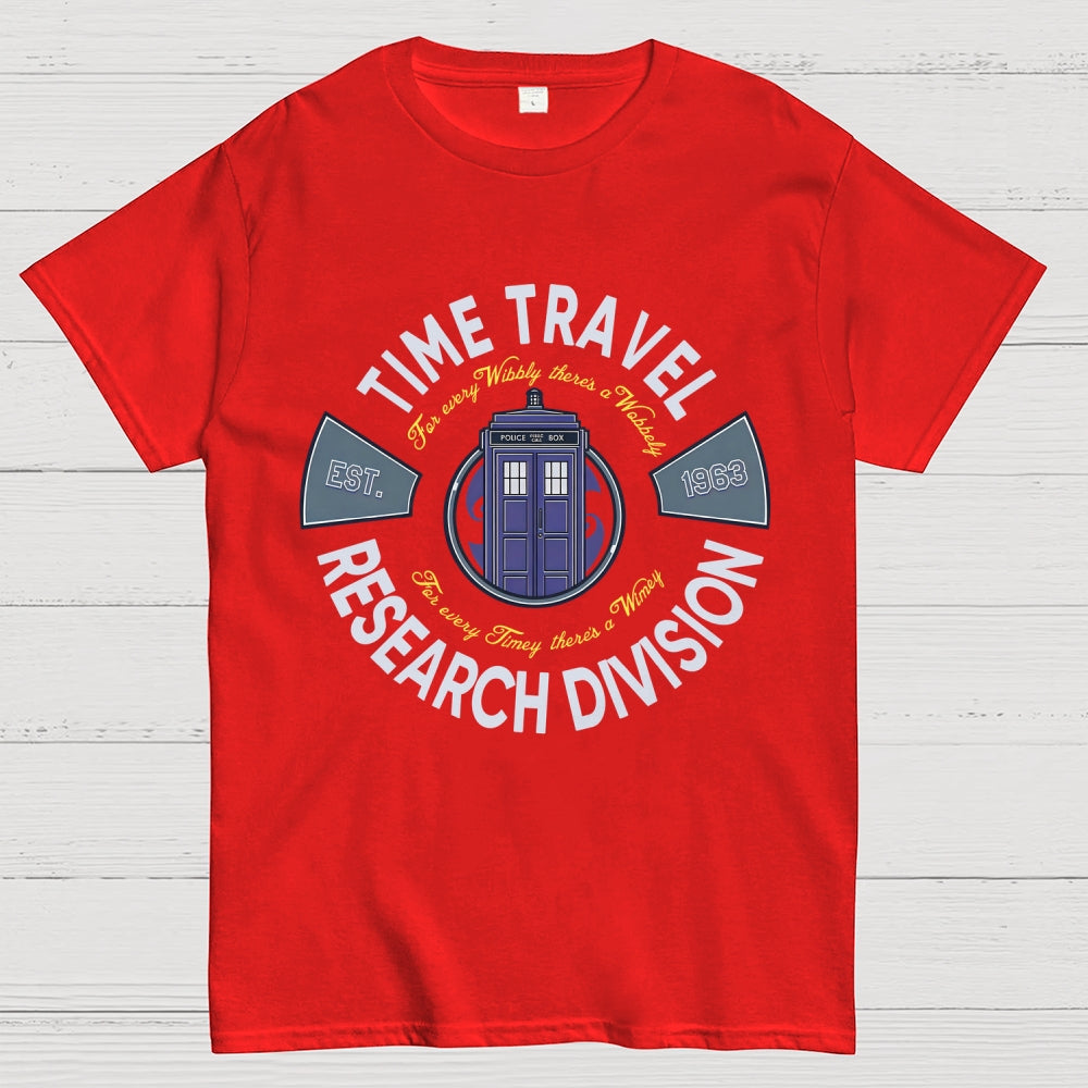 Time Travel Research Division  T-Shirt