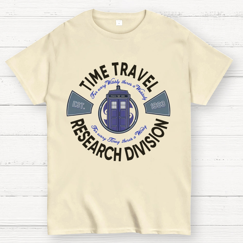 Time Travel Research Division  T-Shirt