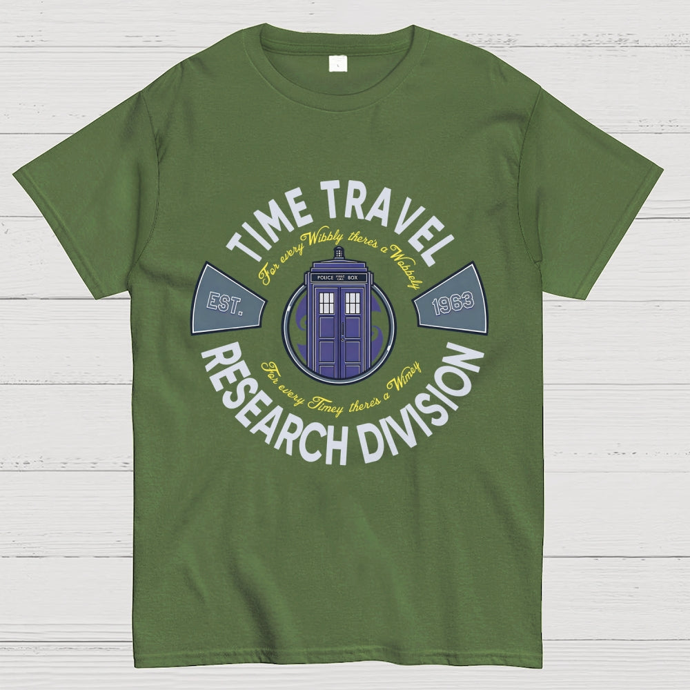 Time Travel Research Division  T-Shirt