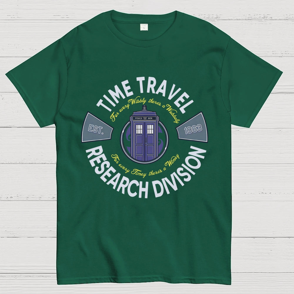 Time Travel Research Division  T-Shirt