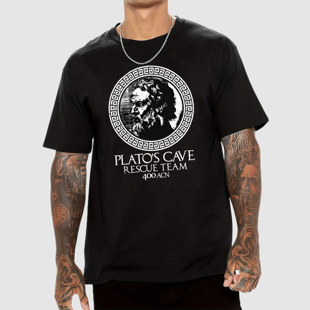 Plato's Cave Rescue Team  T-Shirt