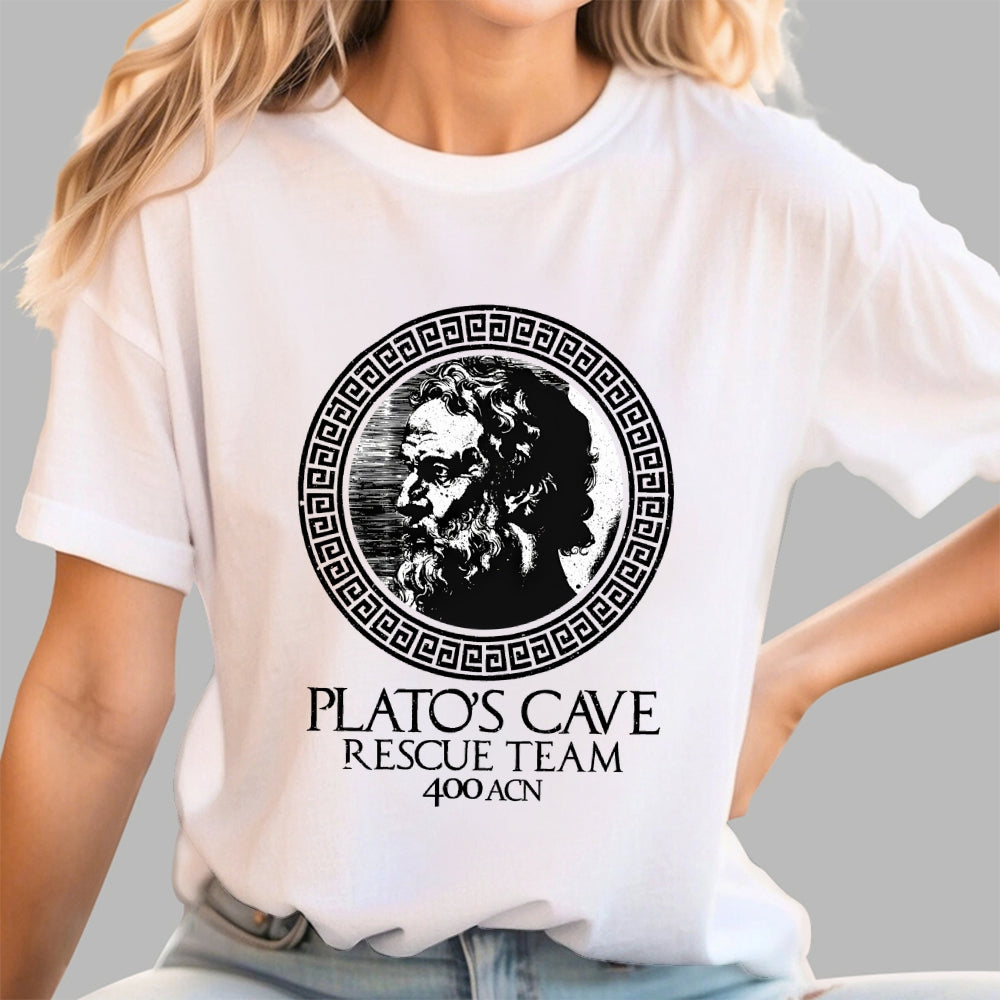 Plato's Cave Rescue Team  T-Shirt